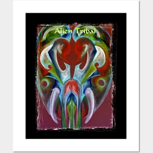 Alien Tribal 8 Posters and Art